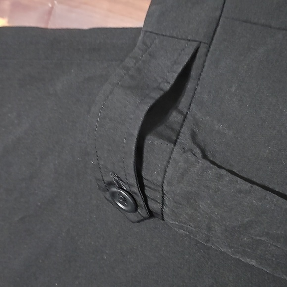 Theory Black Wide Leg Pants Size 10 - Picture 5 of 6